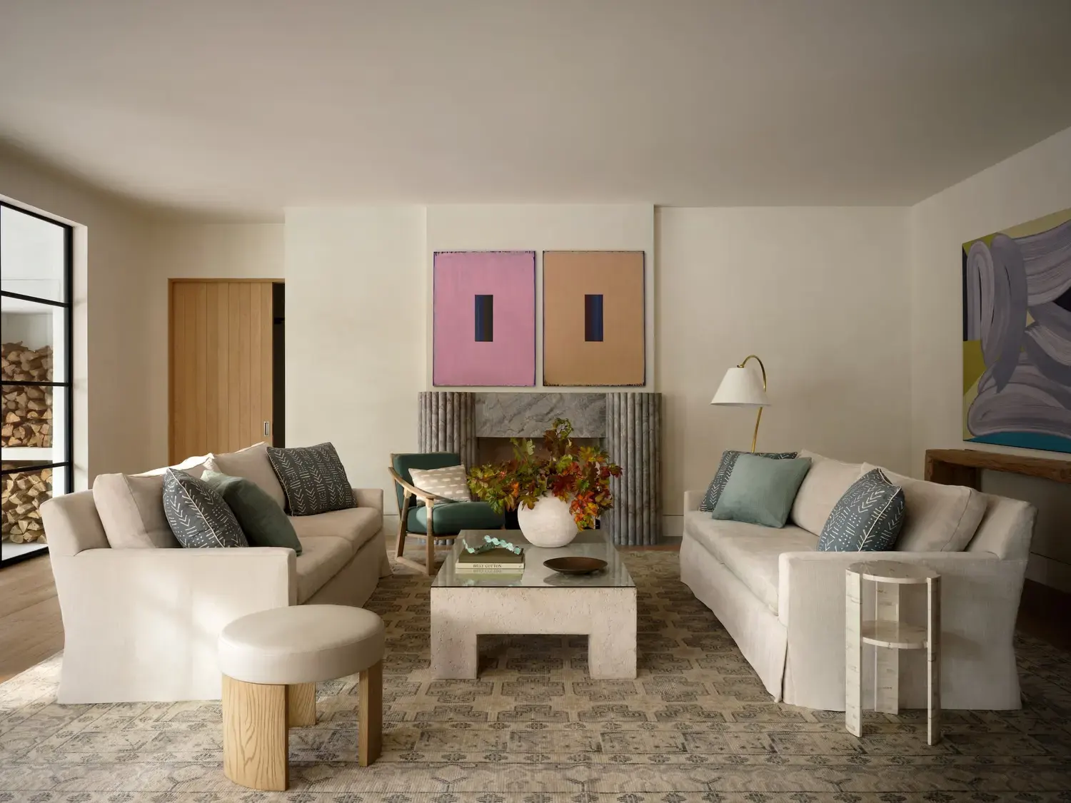 Tarrytown — Living to Dining — before